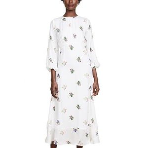 Cynthia Rowley Octavia Sea Breeze Bell Sleeve Rare